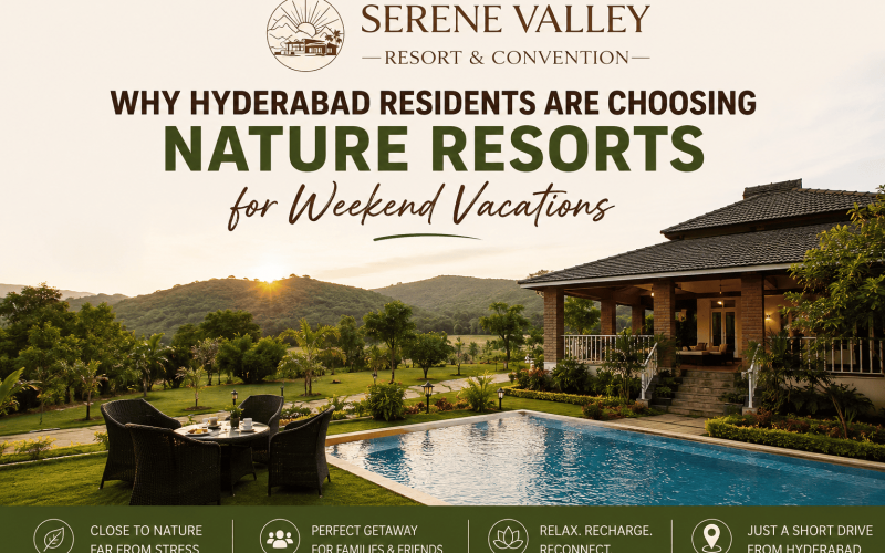 Why Hyderabad Residents Are Choosing Nature Resorts for Weekend Vacations
